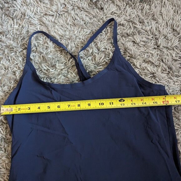 Outdoor Voices Exercise Dress Navy Built in Liner - Picture 7 of 7